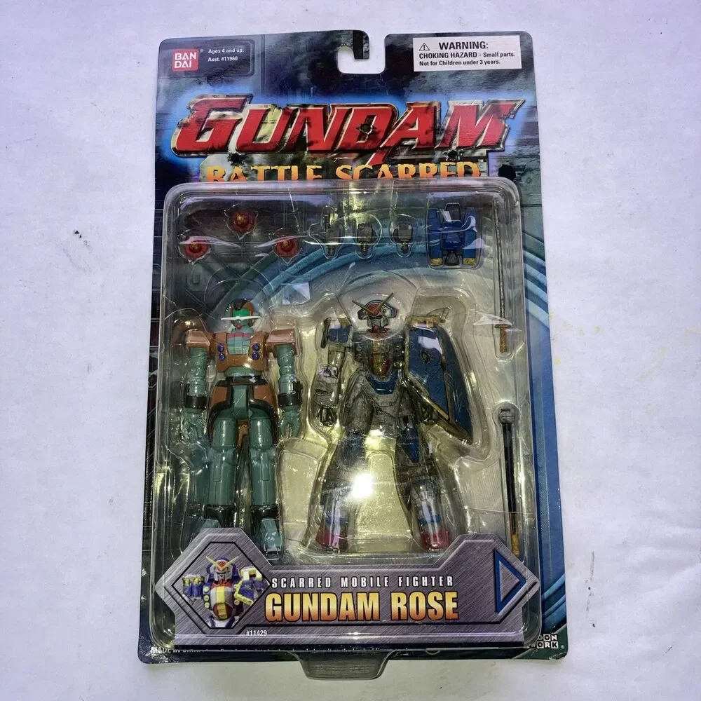 GUNDAM Battle Scarred Mobile Fighter GUNDAM Rose BANDAI NIB
